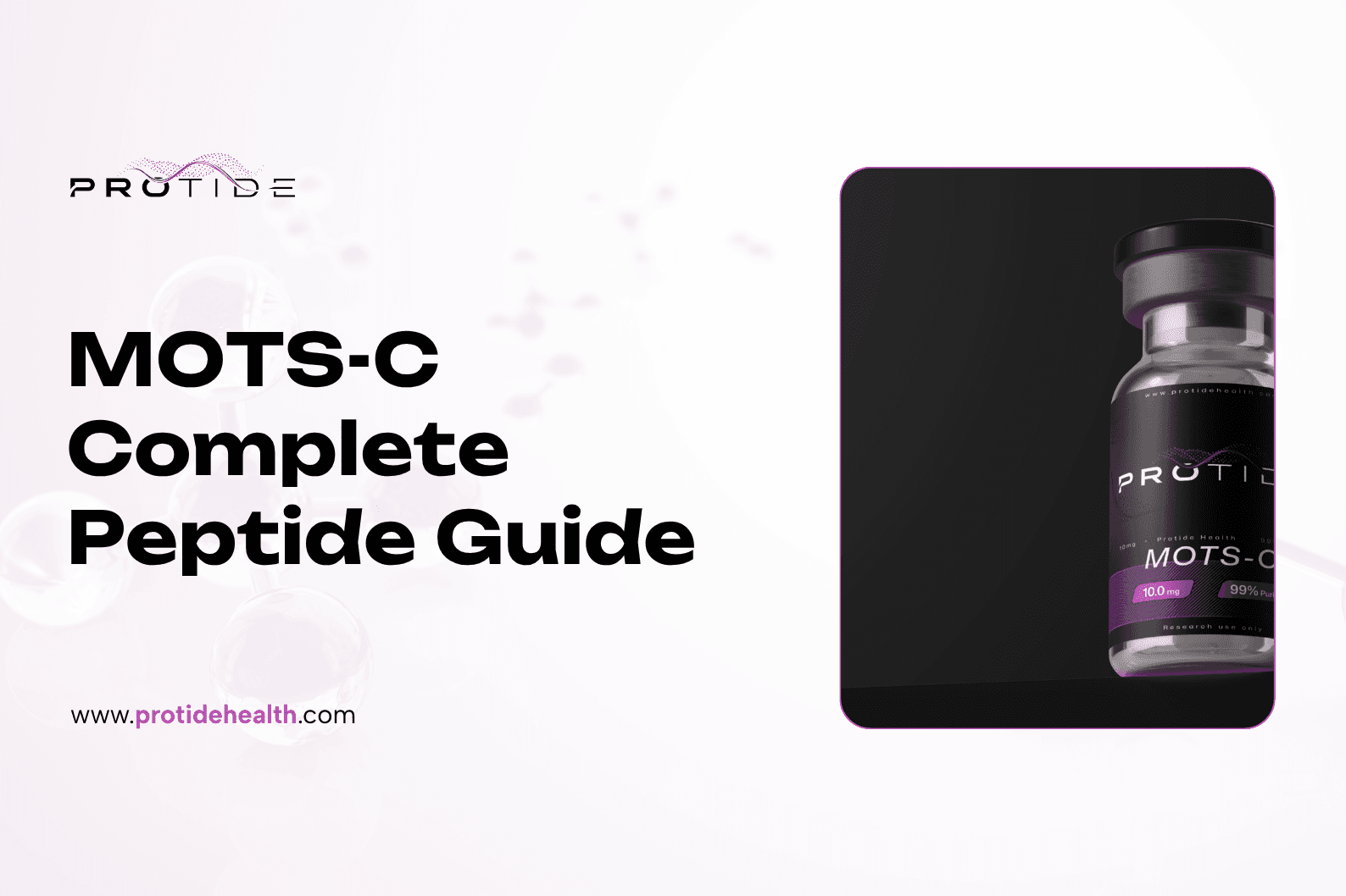 Mots-c Beginners guide, complete guide, dosing, peptide