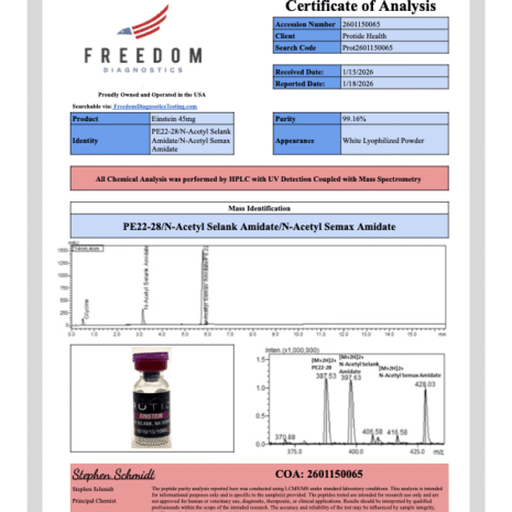 Illumineuro "Einstein" Blend 20mg Illumineuro Blend Third Party Tested 99% Pure Research Peptide COA