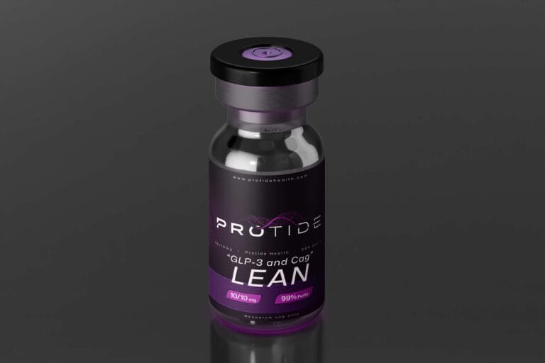 Lean Peptide Blend, combining GLP-3 10mg and Cagrilintide 10mg, is an innovative research tool investigated for its synergistic effects on weight management, glucose regulation, and metabolic health.