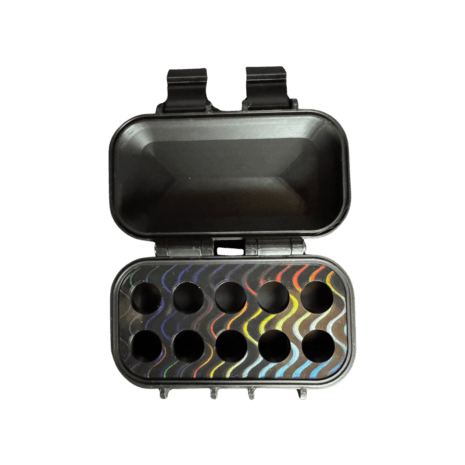 peptide travel and storage case 10 vial Peptide Travel and Storage Case that holds 10 peptide vials at a time