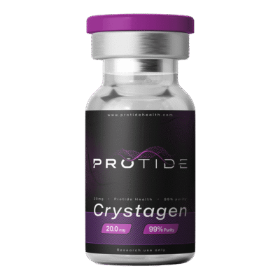 Crystagen, 20mg peptide vial from Protide Health