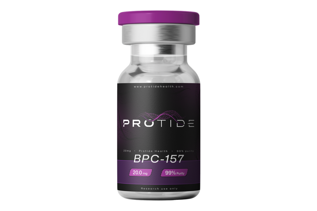 BPC-157 20mg research peptide vial