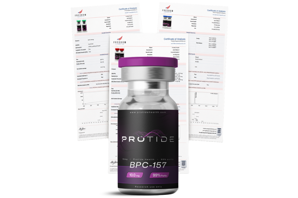 BPC-157 research peptide vials from US suppliers compared in a 2026 sourcing guide