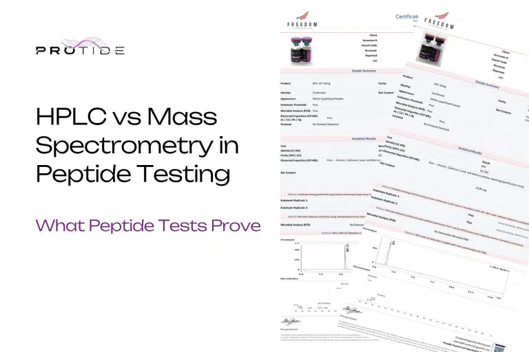 HPLC vs Mass Spectrometry in Peptide Testing