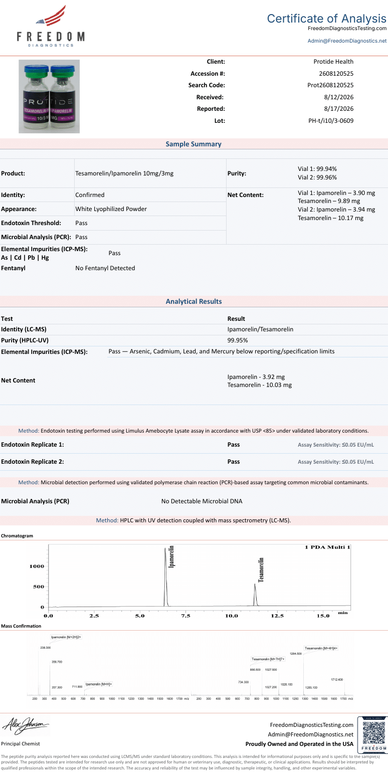 tesamorelin 11mg ipamorelin 3mg blend dosage & for Sale Bacteriological Private Water Well Wheat Free Quantity:2 bottles